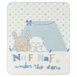 Naf Naf 43 X 55 Inch Printed Embossed Under The Stars Blue Baby Blanket 330 Ebay