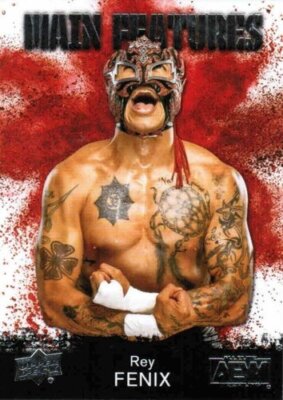 #MF-34 Rey Fenix - 2021 Upper Deck AEW - Main Features Wrestling