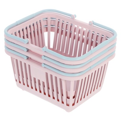 3 Pcs Dusche Tote Portable Storage Bins Bad Tote Toiletry Make-Up