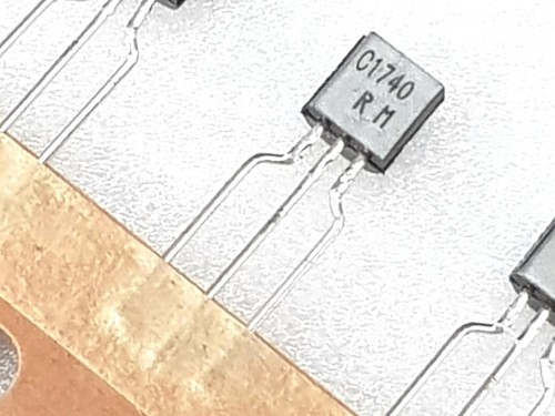 10x 2SC1740R C1740 Vintage Transistor - 2SC1740 R - ROHM - Made in Japan - NOS - Picture 3 of 3