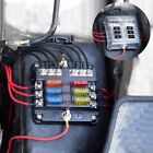 <!--F#f_0-->6 Way Blade Fuse Box Block FuseBox Holder Auto Marine Bus Bar Car Kit 12V 32V AU<!--F/-->