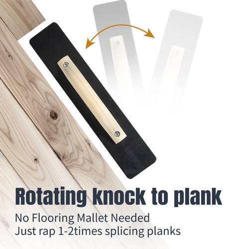Tapping Block for Vinyl Plank Flooring, Hammer-Free Laminate Flooring Tools, 1PK - Picture 6 of 8