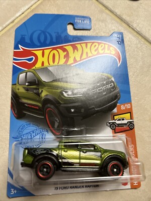 Hot Wheels '19 Ford Ranger Raptor Green #236 236/250 2021 HW Hot Trucks 8/10