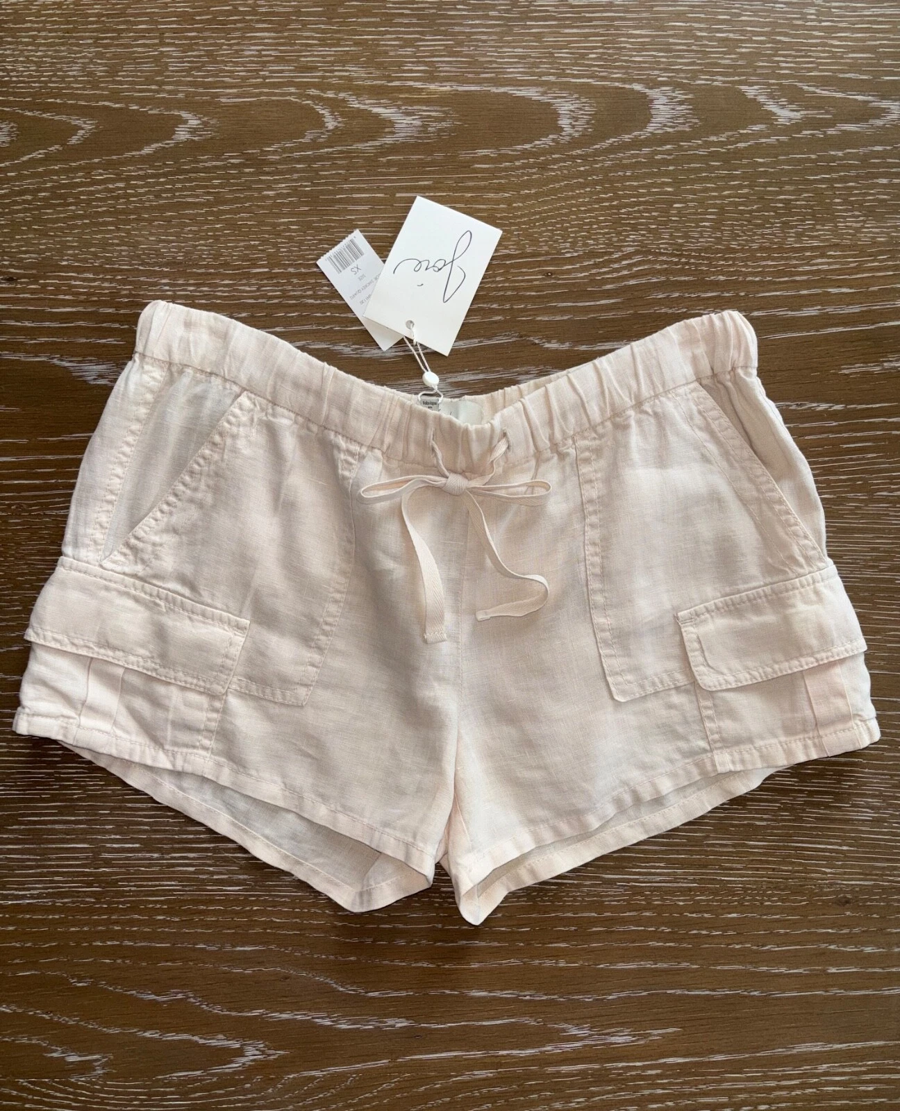 $148 NWT JOIE Soft Ivory Linen ILYA Shorts Cargo Pockets CLASSIC ESSENTIAL XS
Opens in a new window 