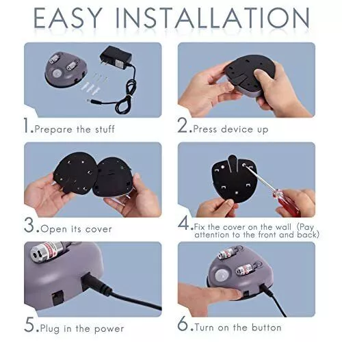 Park Dual Laser Garage Assist Parking Guide Aid ABS Car Garage Sensor 360-Degree - Picture 8 of 9