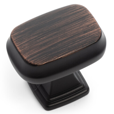 Cosmas Cabinet Hardware Oil Rubbed Bronze Contemporary Knob #1488ORB