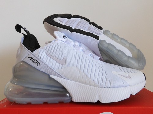 NIKE MAX 270 (GS) WHITE-PURE VIOLET-BLACK SZ 3.5Y-WOMENS SZ 5 [943345-159]  | eBay