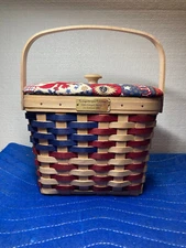 1997 Longaberger Village 20th Century Basket 1st Edition - Dresden, OH USA (CT)