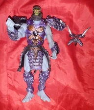 Skeletor Action Figure 2002 (Samurai Armor) w/ WORKING Chest-Blaster