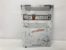 MechWarrior 3 - Computer PC - Manuals 7 Guides - French Canadian Version