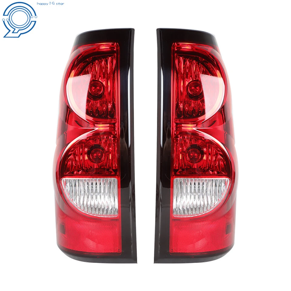 Pair Tail Lights Brake Lamps For 2003-2006 Chevy Silverado 1500 2500 3500 LH+RH Foto 4 de 4