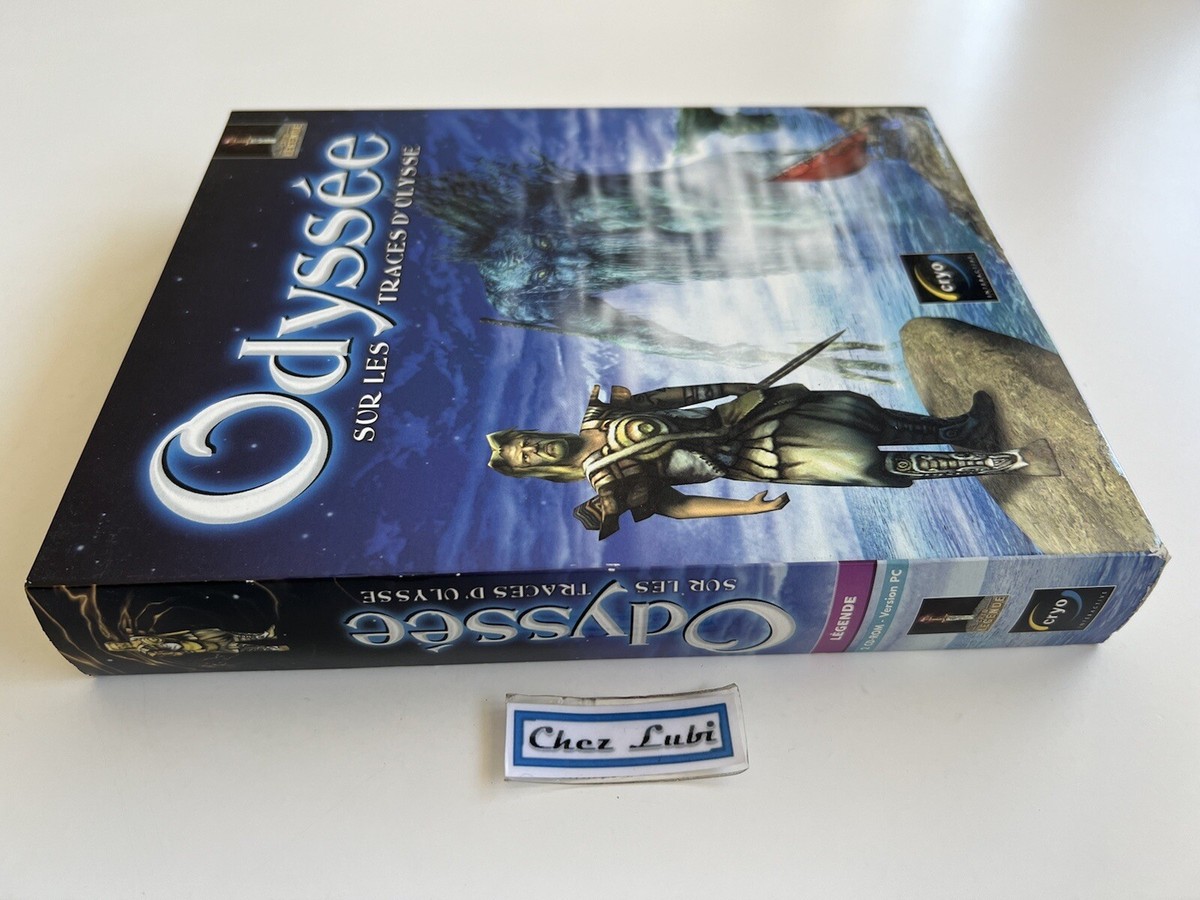 Jeu PC 'Odyssée Sur Les Traces D’Ulysse' - Version Big Box FR Avec Notice - État Correct, Jouable