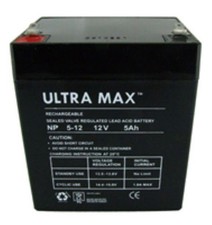 Ultramax 12V 5AH (4AH) AGM/GEL Rechargeable Battery for Mountfield Lawn Mower