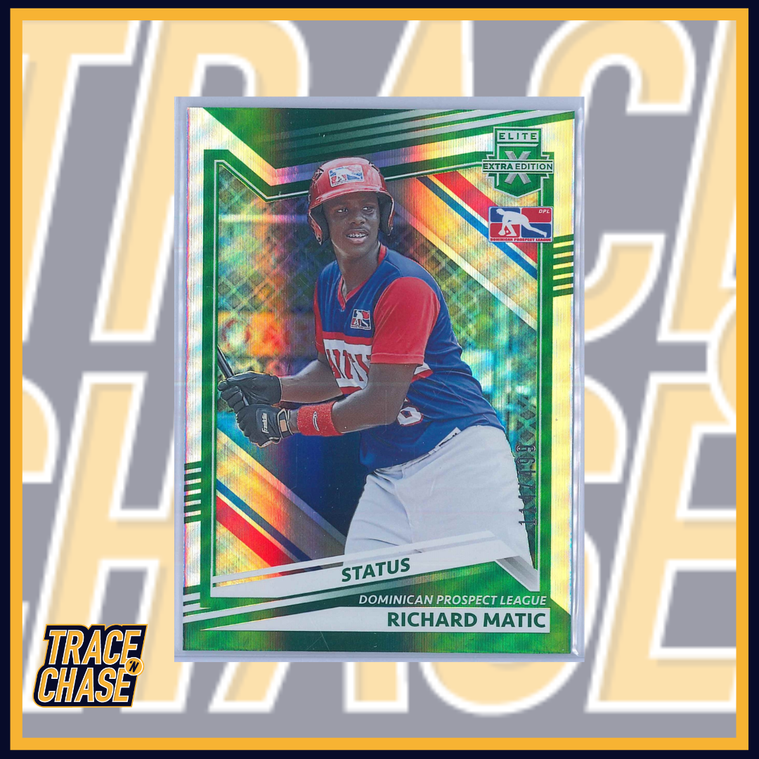 2022 Panini Elite Extra Edition Baseball Status RIchard Matic 114/499 #189