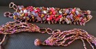 Vintage BOHO Multi Gemstone Beaded 9 Strand Necklace and Bracelet set — photo 4