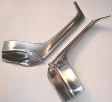 Nos 1956 Ford Customline Victoria Windshield Side Trim Mouldings Left Right Nos 1956 Ford Customline Victoria Windshield Side Trim Mouldings Left Right