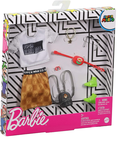 barbie super mario