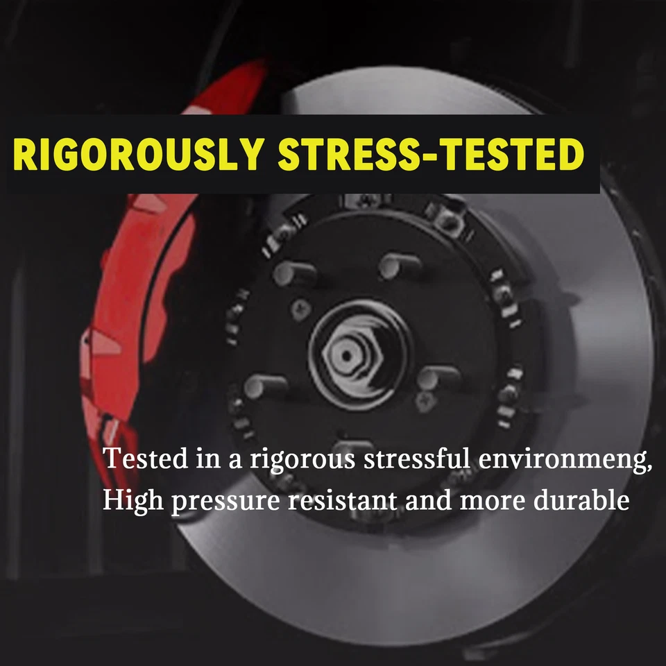 Pinza trasera roja de 2 piezas para GMC Sierra 1500 Cadillac Escalade Silverado 2007-2020 Foto 3 de 4