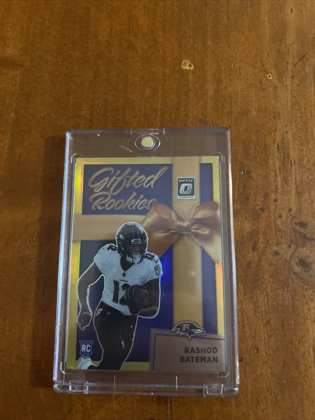 Rashod Bateman 2021 Donruss Optic Gifted Rookies GOLD 1/10 RC Rookie Ravens SSP