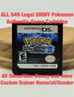 Unlocked Authentic Pokemon Black 2 Nintendo DS | All 649 SHINY Pokemon | Items