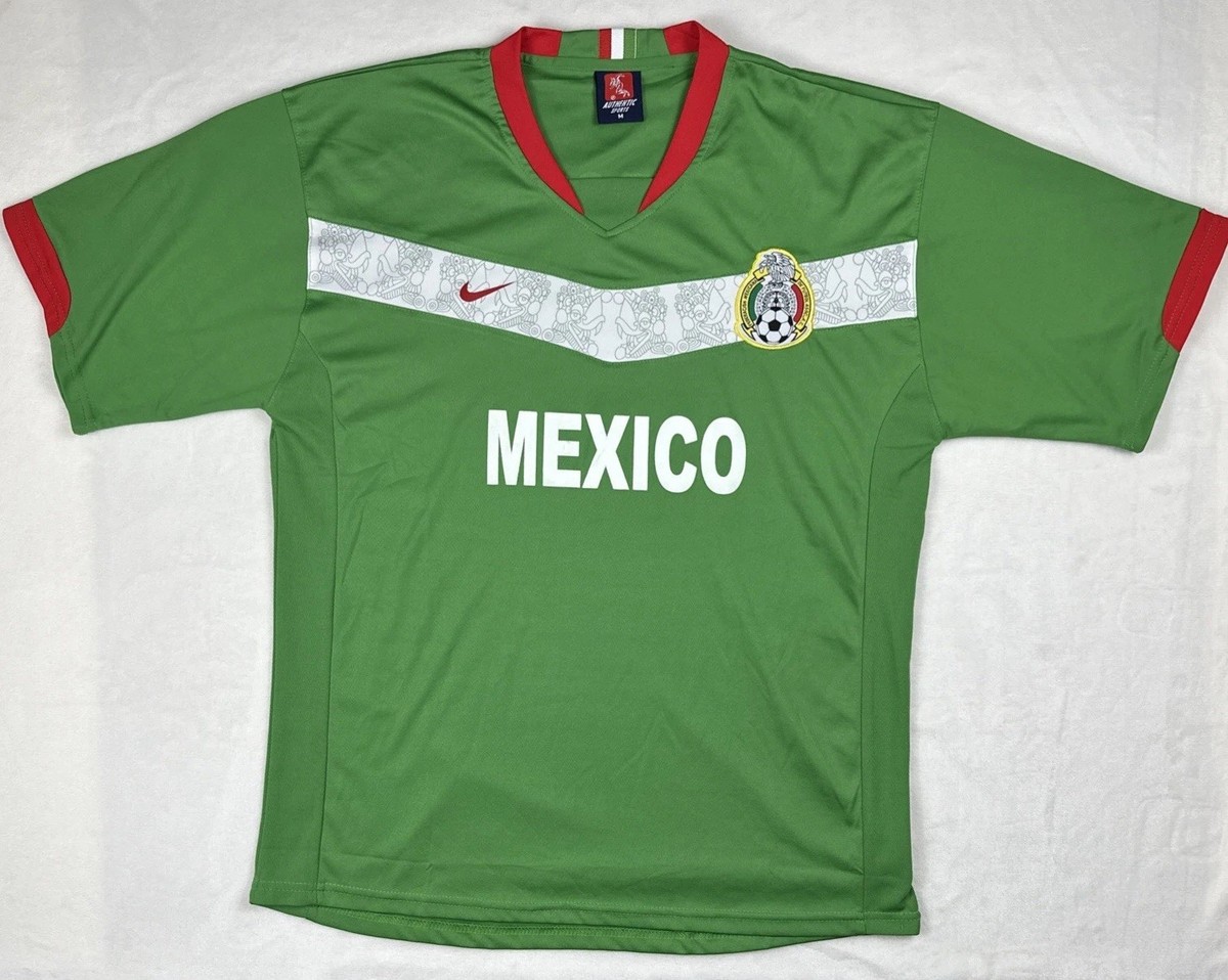 Mexico Soccer Jersey Jared Borgetti 2006 home La Seleccion Size M