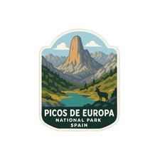 Picos de Europa Spain National Park Sticker Decal Vinyl Die-Cut World