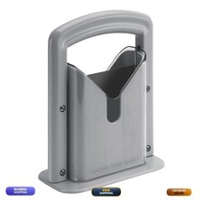 Winco BGS-1 Commercial Manual Bagel Slicer Gray
