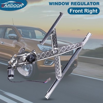 For 1997-1998 Ford F-250 F-150 Power Window Regulator with Motor Front Right