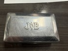 JOB Rolling Papers Cigarette Case Stainless Steel Tin Made in France Tobacciana