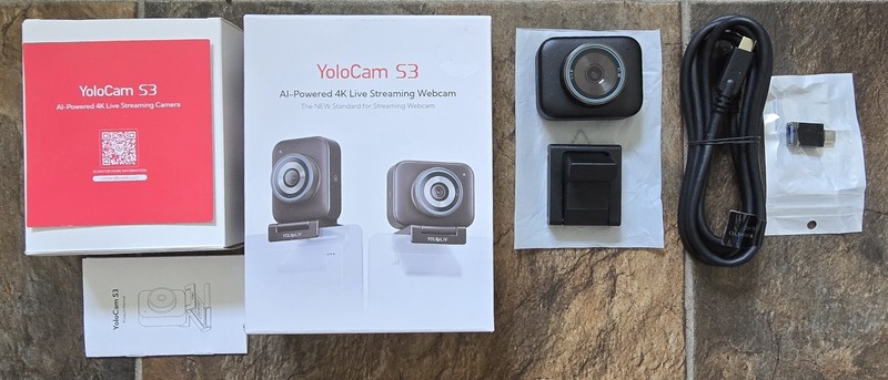 YOLOLIV YoloCam S3 4K Streaming Webcam