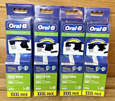 4 Packs Oral-B Cross Action CleanMaximiser Replacement Brush Heads XXXL 10 Each