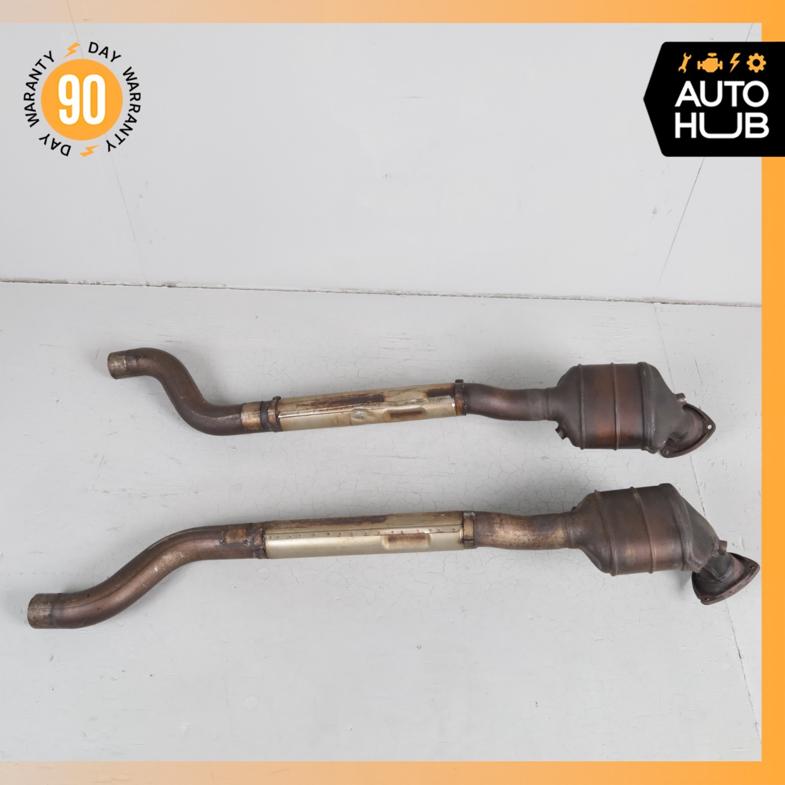 04-19 Maserati GranTurismo M145 Exhaust Downpipes Right & Left Set OEM 60k