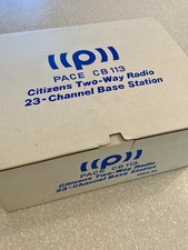 Pace CB-113 23-Channel CB Base Station CB Radio   New in Box Vintage NEW 27 MHz