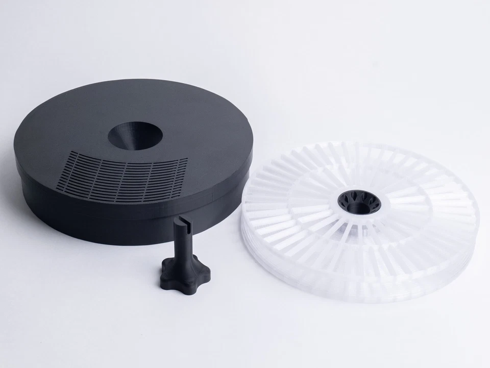 Entwicklungstank für 15m Super 8 und 16mm Film 3D gedruckt ähnlich zu Lomo Tank - Bild 2 von 4