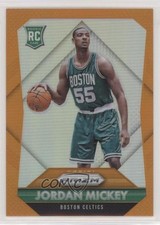 2015-16 Panini Prizm Rookies Orange Prizm 54/65 Jordan Mickey #341 4pn