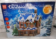 MOULD KING: Merry Christmas - Christmas Cottage (16011) 3693+ Pieces New/Sealed