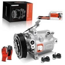  Air Conditioner AC Compressor with Clutch Compatible with Mitsubishi Mirage 