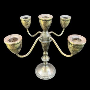 Duchin Creation Sterling Weighted Candle Holders | eBay