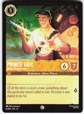 Prince Eric Noble Swordsman 8/204 Wilds Unknown Disney Lorcana