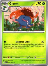 Gloom 002/094 Common Phantasmal Flames Pokemon NM