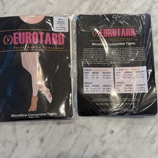 Eurotard Pink Tights - Convertible Foot Adult Small/Medium