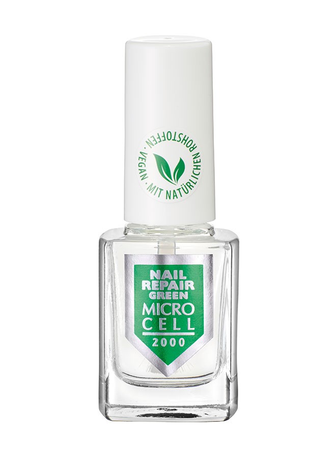 MICRO CELL Vegan Nail Repair Green - Esmalte reparador para uñas sensibles 12 ml