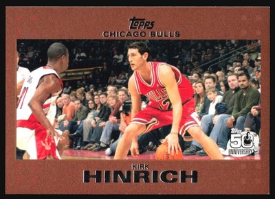 2007-08 Topps KIRK HINRICH Copper /50 #91