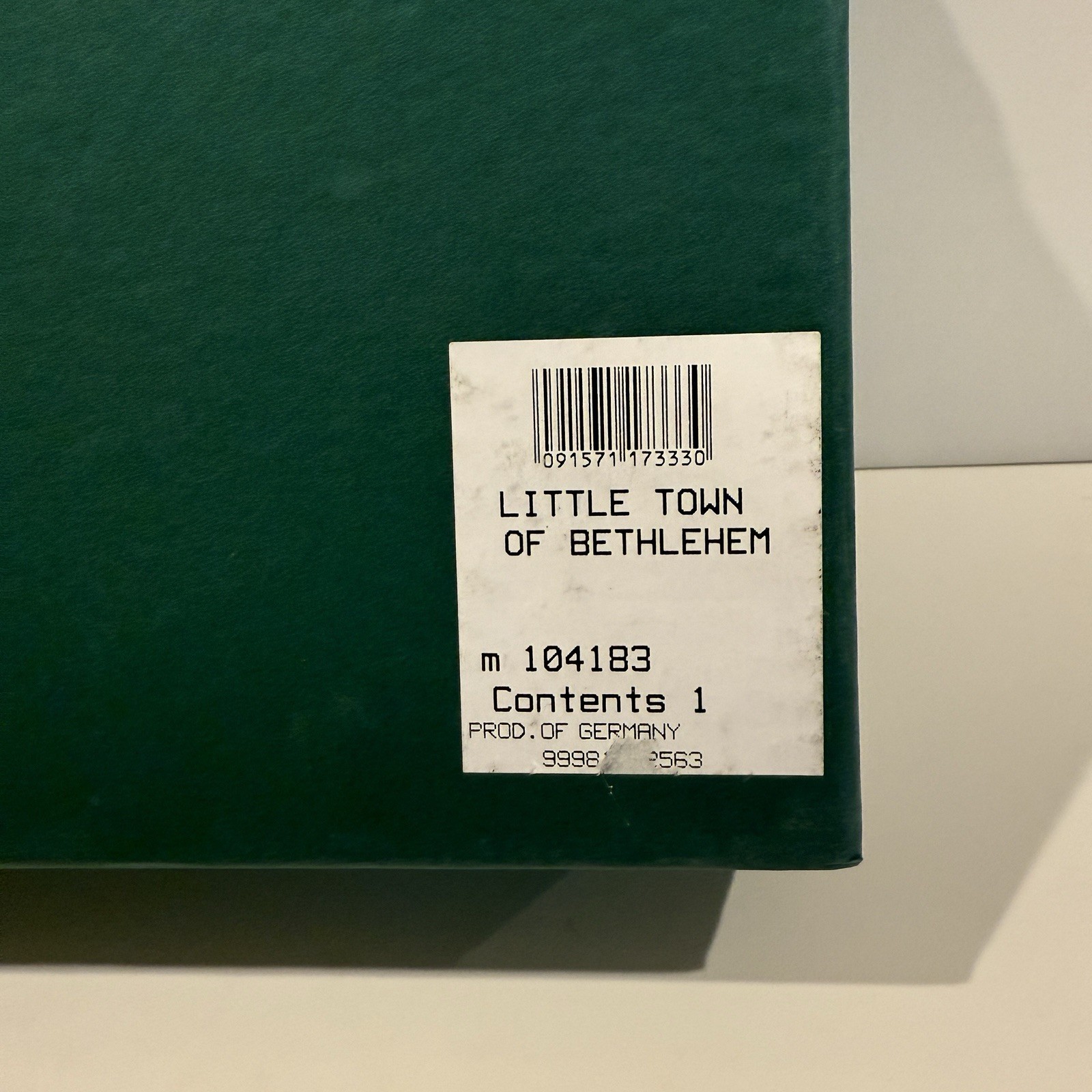 Waterford Marquis Crystal Nativity Wise Men Holy Family Little Town of Bethlehem