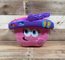 LeapFrog Pink Picnic Basket Interactive Talking Musical Learn Colors Shapes Toy