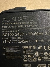 65W Asus Laptop Charger AC Adapter Power Supply Model: PA-1650-78 Output: 19V