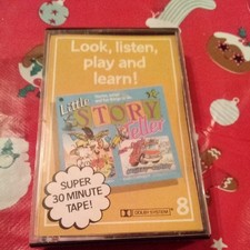 Little Story Teller Audio Cassette Tape  No.8 if you're happy...m.  Vintage