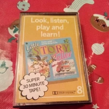 Little Story Teller Audio Cassette Tape  No.8 if you're happy...m.  Vintage