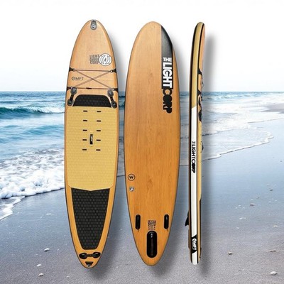 Light MFT Freeride Wood Series 10'8''x33'' SUP Stand Up Paddle Board iSUP Surf