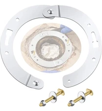 Ceoighe 2 Piece Toilet Flange Repair Kit, Toilet Flange Ring with 1/4"x2-1/4" 